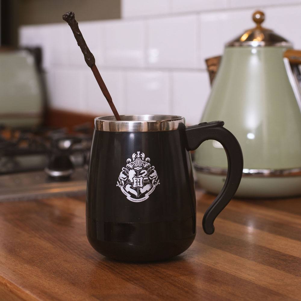 Harry Potter Zauberstab Selbstrührende Tasse  - Versand: 5-7 Tage nach Bestellung