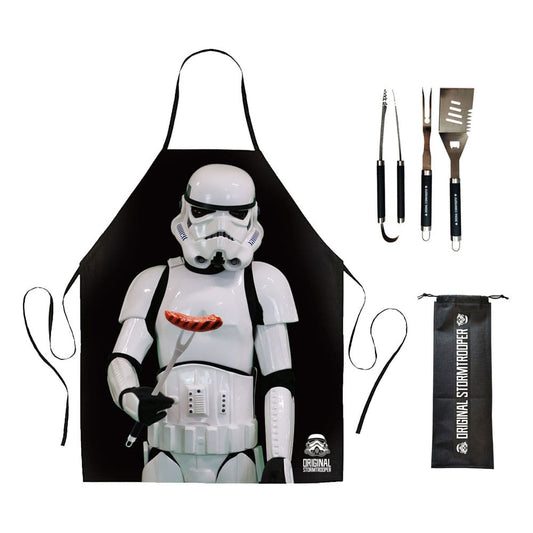 Original Stormtrooper Grill-Set  - Versand: 7 Tage nach Bestellung