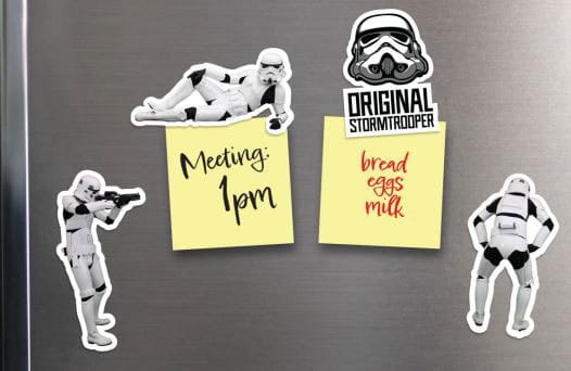 Original Stormtrooper Magnete  - Versand: 7 Tage nach Bestellung
