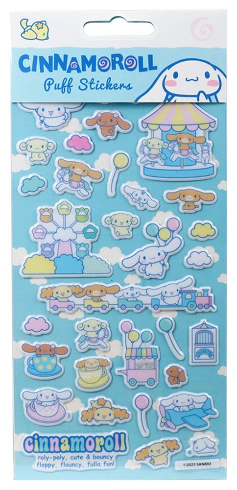 Sanrio Sticker-Set Cinnamoroll - Versand: 7 Tage nach Bestellung
