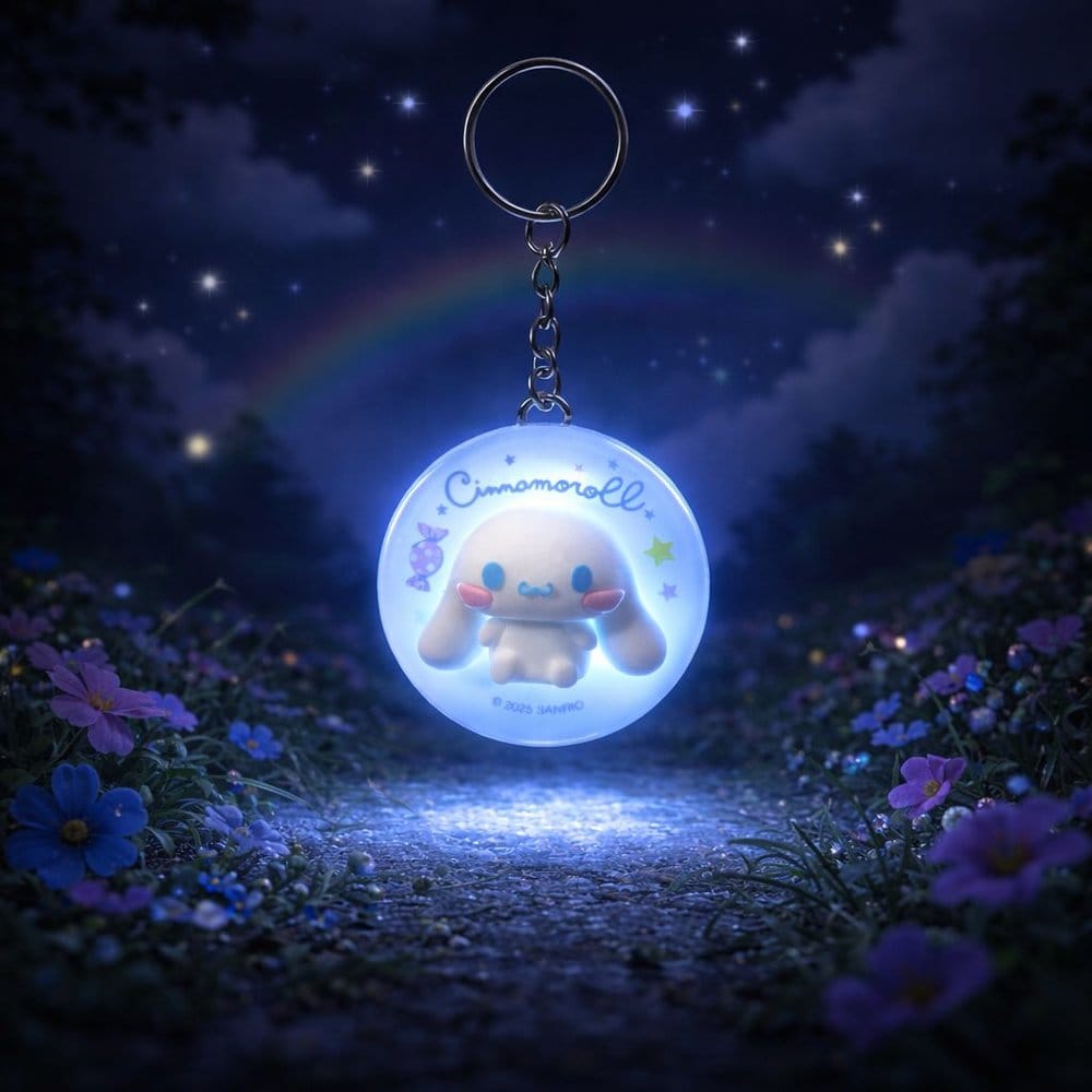 Sanrio Leuchtender Schlüsselanhänger Cinnamoroll - Preorder - ETA: 25.09.2026