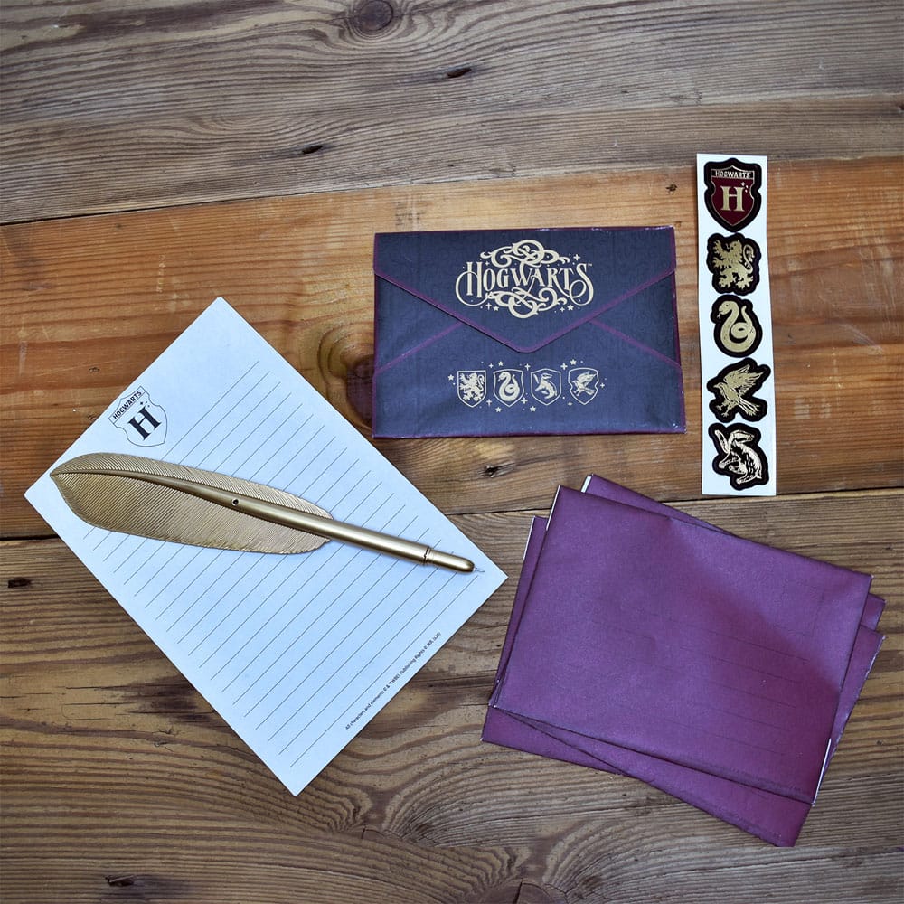 Harry Potter Brief-Set Magical Location Hogwarts Letter Writing  - Versand: 5-7 Tage nach Bestellung