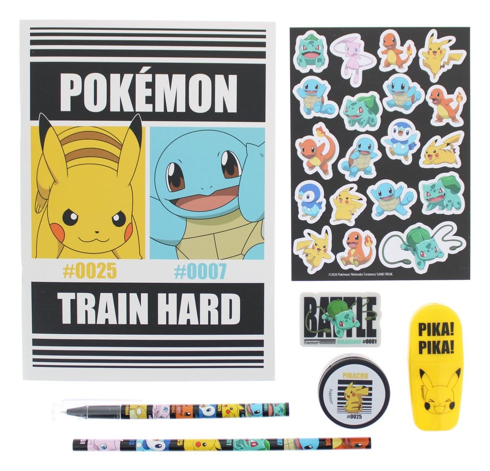 Pokémon Schreibset 7-teilig - Preorder - ETA: 25.09.2026