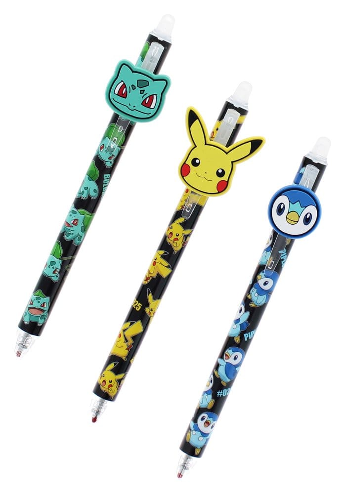 Pokémon löschbare Gelstifte 3er-Pack - Preorder - ETA: 25.09.2026