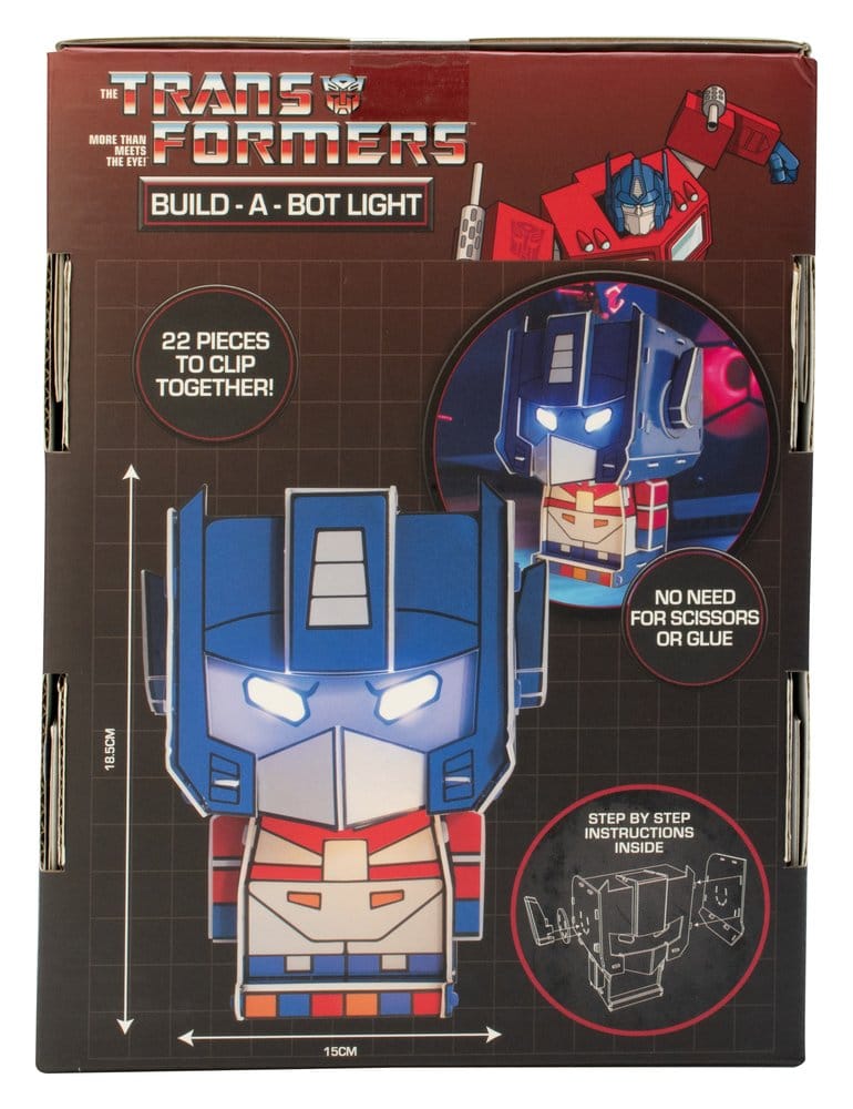 Transformers Selbstbaulampe Optimus Prime - Preorder - ETA: 25.09.2026