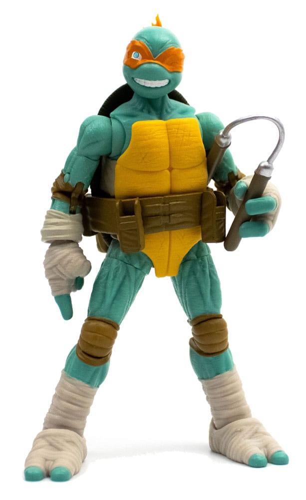 Teenage Mutant Ninja Turtles BST AXN Actionfigur Michelangelo (IDW Comics) 13 cm - Versand: 5-7 Tage nach Bestellung