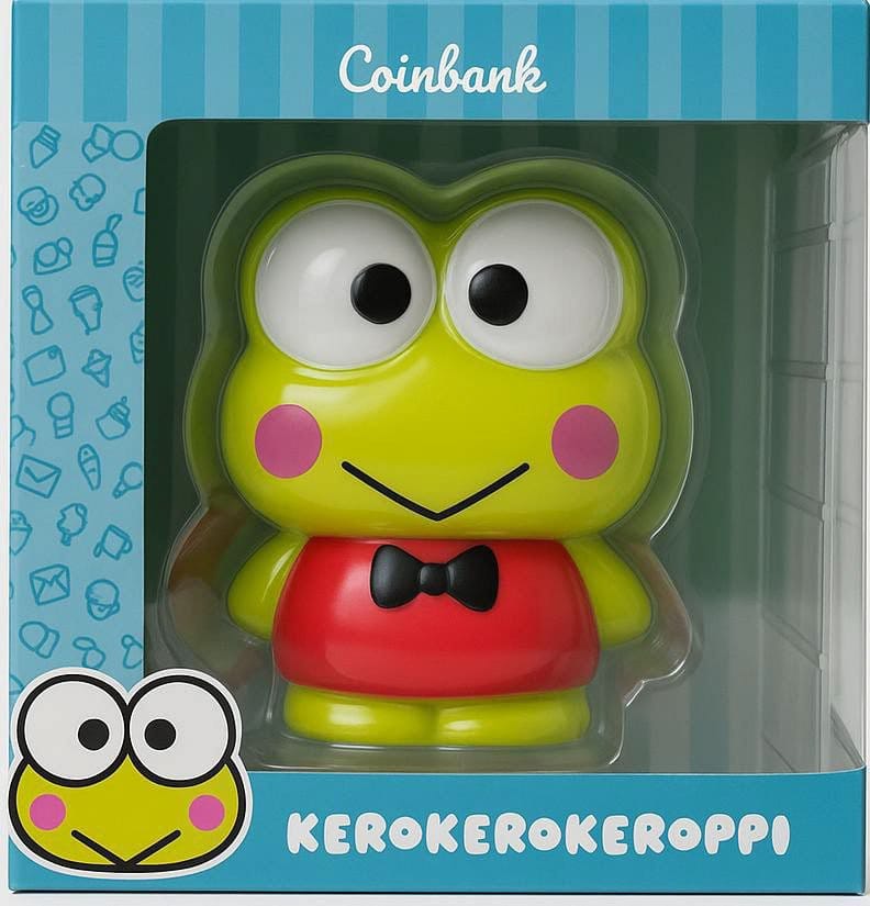 Sanrio Spardose Kerokerokeroppi - Preorder - ETA: 25.11.2026