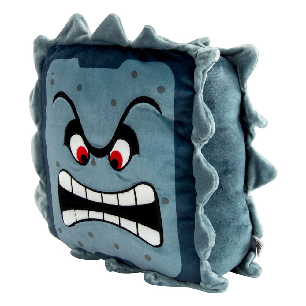 Super Mario Mocchi-Mocchi Mega Plüschfigur Steinblock 38 cm     - Versand: 5-7 Tage nach Bestellung