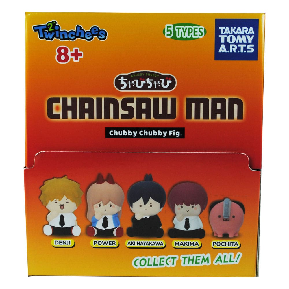 Chainsaw Man Twinchees Minifiguren Chubby Chubby 5 cm Display (24)     - Versand: 5-7 Tage nach Bestellung