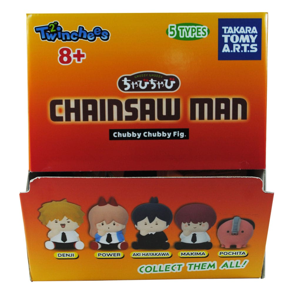 Chainsaw Man Twinchees Minifiguren Chubby Chubby 5 cm Display (24)     - Versand: 5-7 Tage nach Bestellung