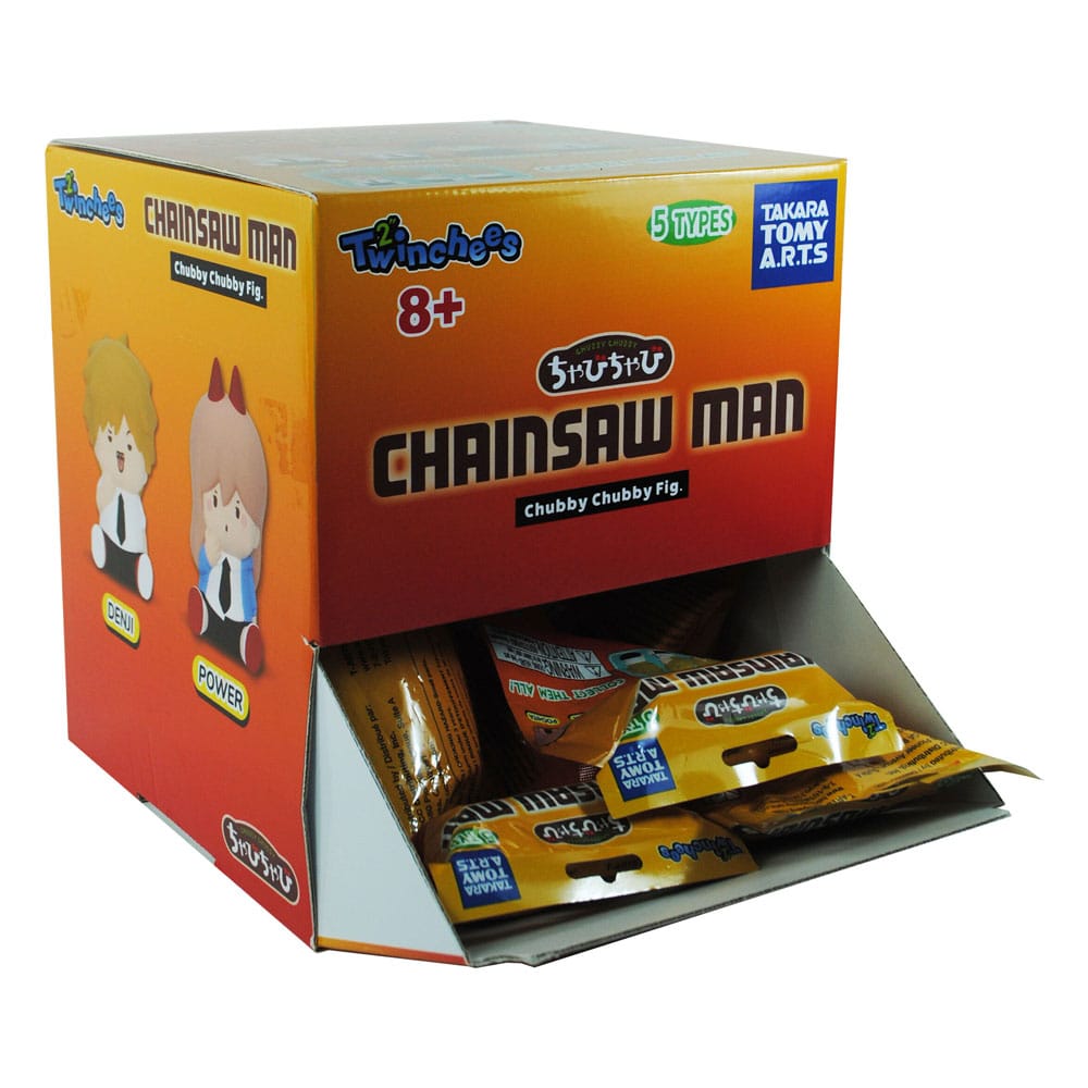 Chainsaw Man Twinchees Minifiguren Chubby Chubby 5 cm Display (24)     - Versand: 5-7 Tage nach Bestellung