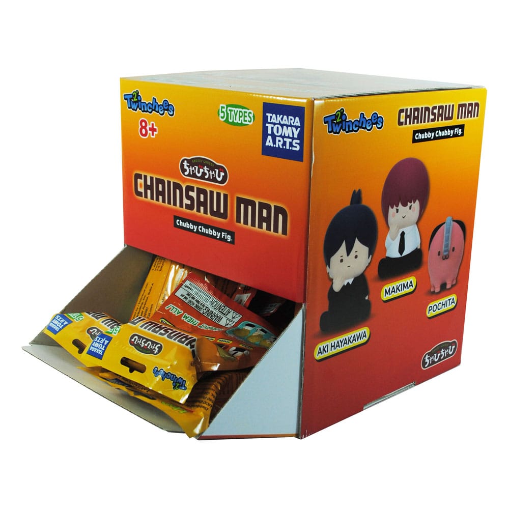 Chainsaw Man Twinchees Minifiguren Chubby Chubby 5 cm Display (24)     - Versand: 5-7 Tage nach Bestellung