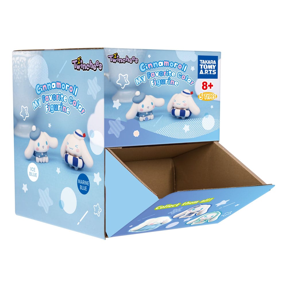 Sanrio Twinchees Minifiguren Cinamoroll My Favourite Colour 5 cm Display (24)       - Versand: 7 Tage nach Bestellung
