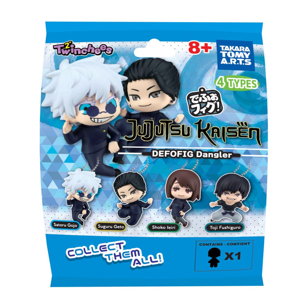 Jujutsu Kaisen Twinchees Minifiguren Defofig! Danglers 5 cm Display (24)       - Preorder - ETA: 10.08.2026