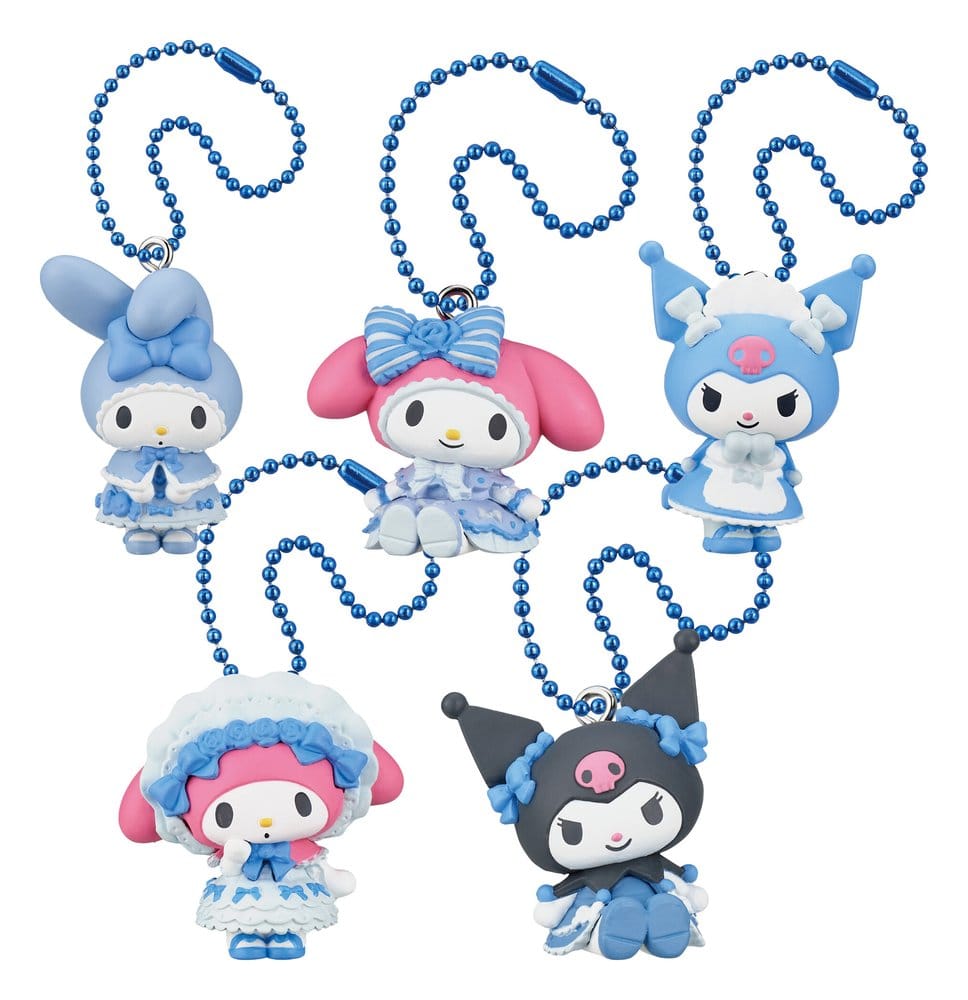 Sanrio Twinchees Minifiguren My Melody x Kuromi Sweet Lolita 5 cm Blind Pack Display (24)       - Preorder - ETA: 27.08.2026