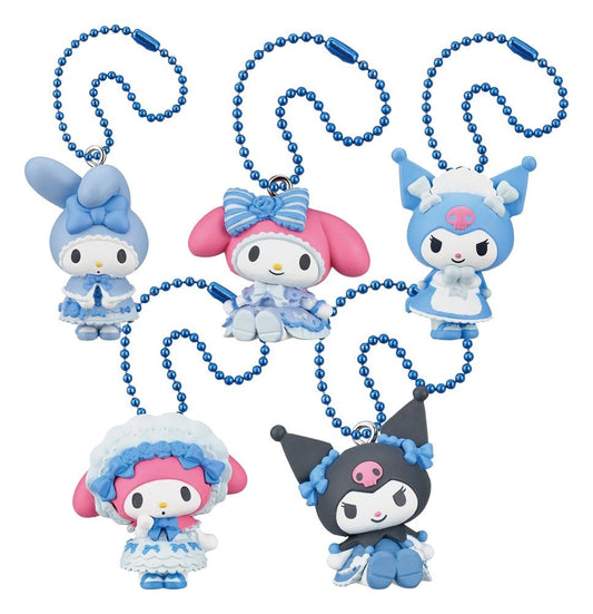Sanrio Twinchees Minifiguren My Melody x Kuromi Sweet Lolita 5 cm Blind Pack Display (24)       - Preorder - ETA: 25.06.2026