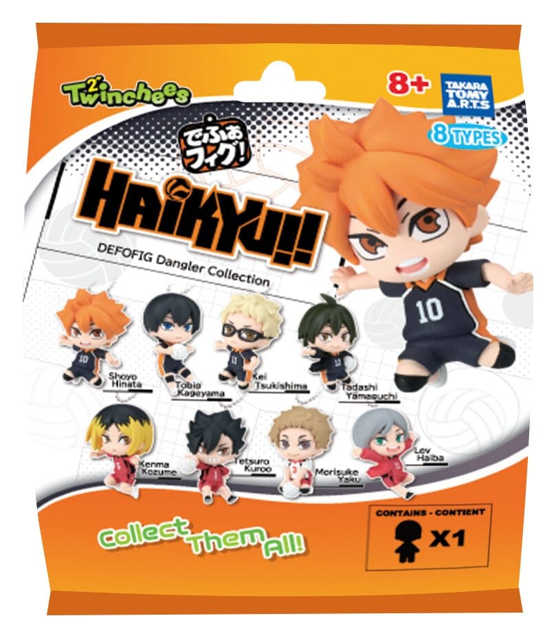 Haikyu!! Twinchees Dangler Minifiguren Defofig! 5 cm Blind Pack Display (24)           - Preorder - ETA: 25.06.2026