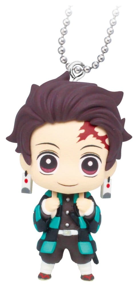 Demon Slayer: Kimetsu no Yaiba Swing Danglers Schlüsselanhänger 3 cm Mystery Capsule Display (12)   - Preorder - ETA: 11.09.2026
