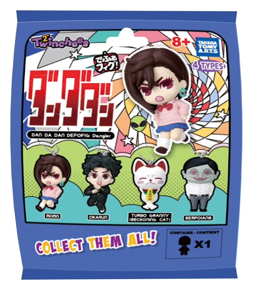 Dandadan Twinchees Dangler Minifiguren Defofig! 5 cm Blind Pack Display (24)            - Preorder - ETA: 25.08.2026