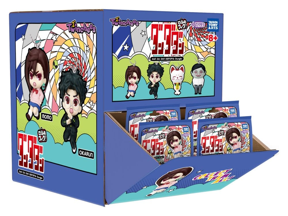 Dandadan Twinchees Dangler Minifiguren Defofig! 5 cm Blind Pack Display (24)            - Preorder - ETA: 25.08.2026