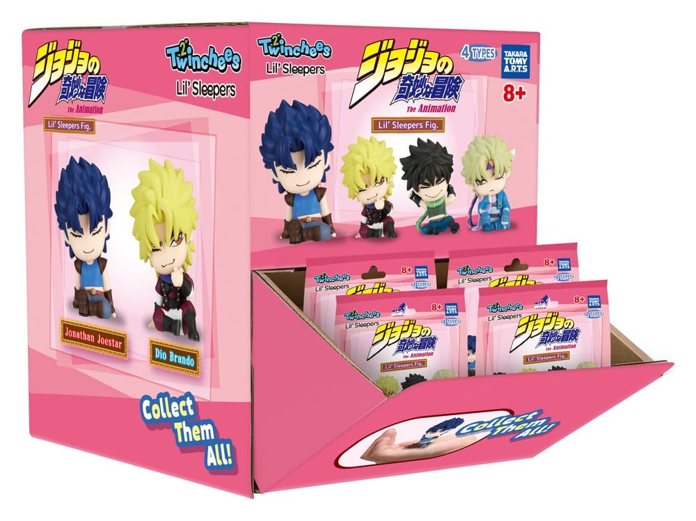 Jojo´s Bizzare Adventure Twinchees Minifiguren Lil´Sleepers 5 cm Blind Pack Display (24)        - Preorder - ETA: 26.04.2026