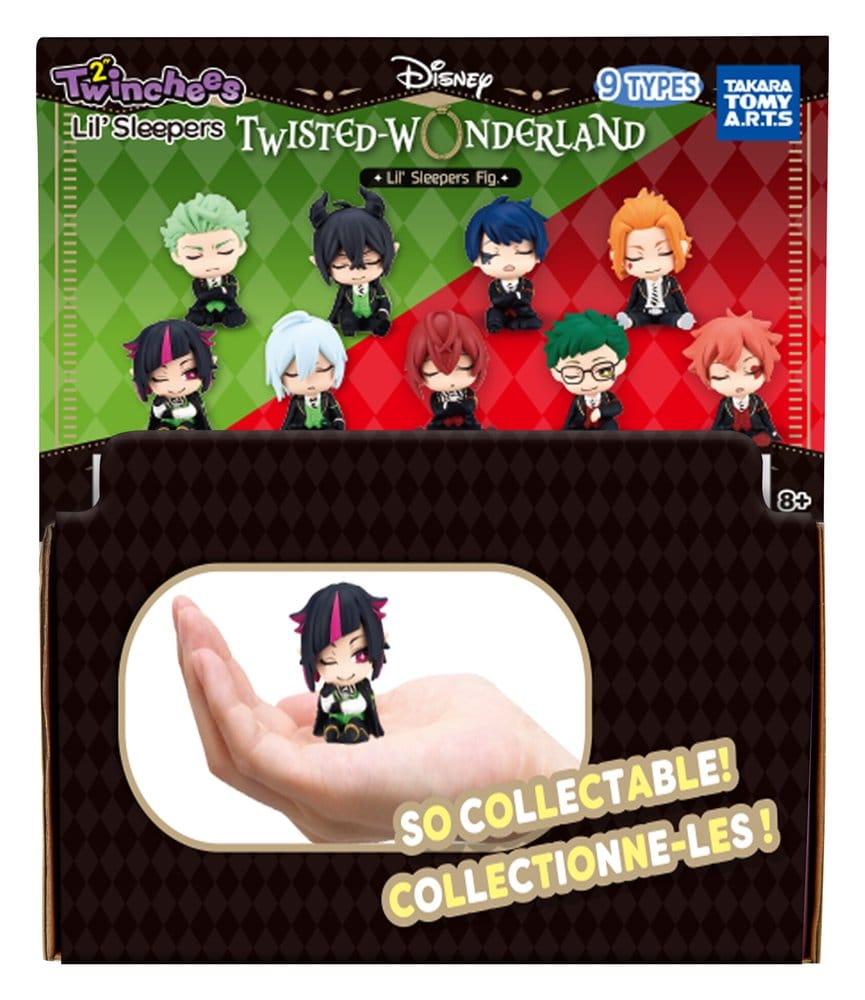 Disney Twisted Wonderland Twinchees Minifiguren Lil' Sleepers 5 cm Blind Pack Display (24) - Preorder - ETA: 25.01.2027