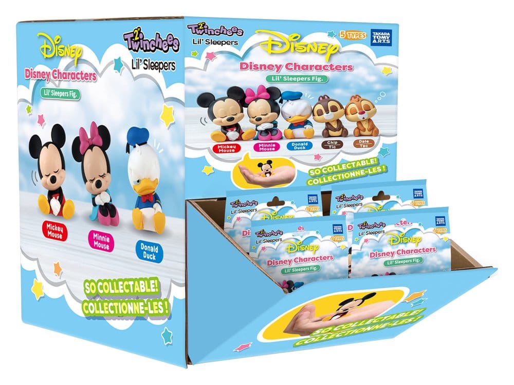 Disney Twinchees Minifiguren Lil' Sleepers 5 cm Blind Pack Display (24) - Preorder - ETA: 25.01.2027