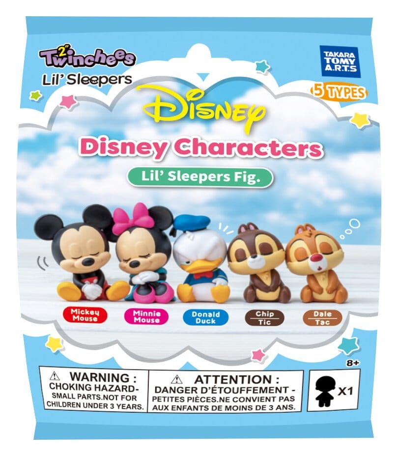Disney Twinchees Minifiguren Lil' Sleepers 5 cm Blind Pack Display (24) - Preorder - ETA: 25.01.2027