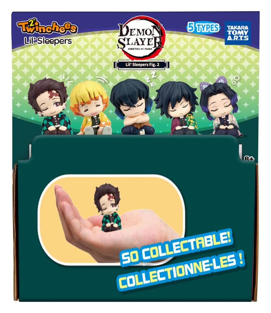 Demon Slayer: Kimetsu no Yaiba Twinchees Minifiguren Lil' Sleepers Wave 3 5 cm Blind Pack Display (24) - Preorder - ETA: 25.01.2027
