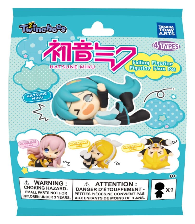 Hatsune Miku Twinchees Minifiguren Fallende Figuren 5 cm Blind Pack Display (24) - Preorder - ETA: 25.01.2027