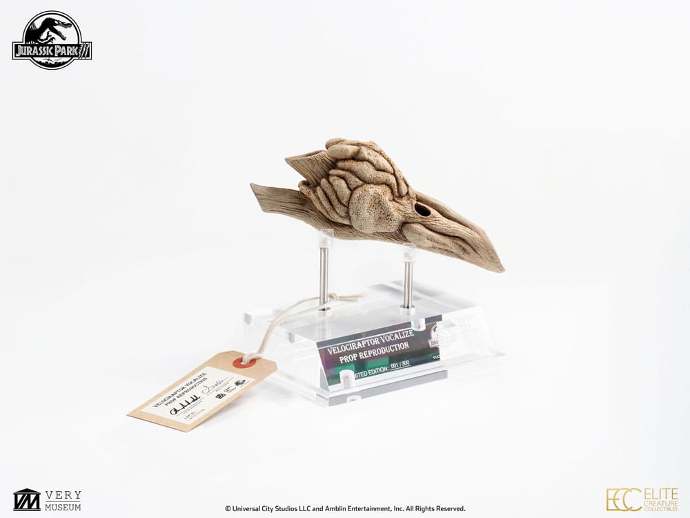 Jurassic Park III Prop Replik 1/1 Velociraptor Resonance Chamber 18 cm - Preorder - ETA: 25.02.2026