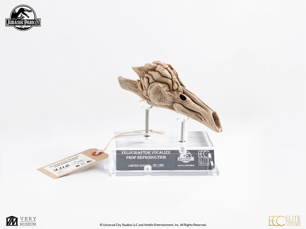 Jurassic Park III Prop Replik 1/1 Velociraptor Resonance Chamber 18 cm - Preorder - ETA: 25.02.2026