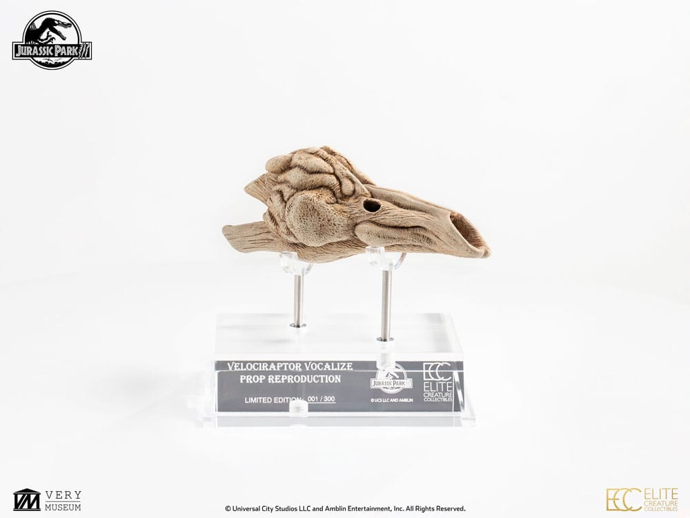 Jurassic Park III Prop Replik 1/1 Velociraptor Resonance Chamber 18 cm - Preorder - ETA: 25.02.2026