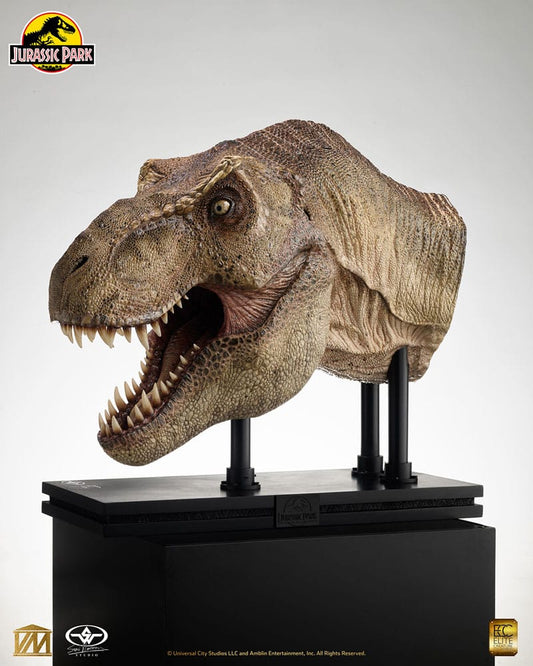 Jurassic Park 1/2 Statue T-Rex Head 105 cm - Preorder - ETA: 25.05.2026