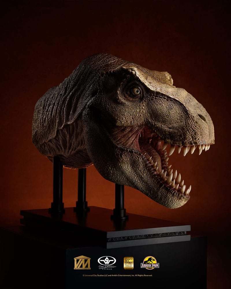 Jurassic Park 1/2 Statue T-Rex Head 105 cm - Preorder - ETA: 25.05.2026