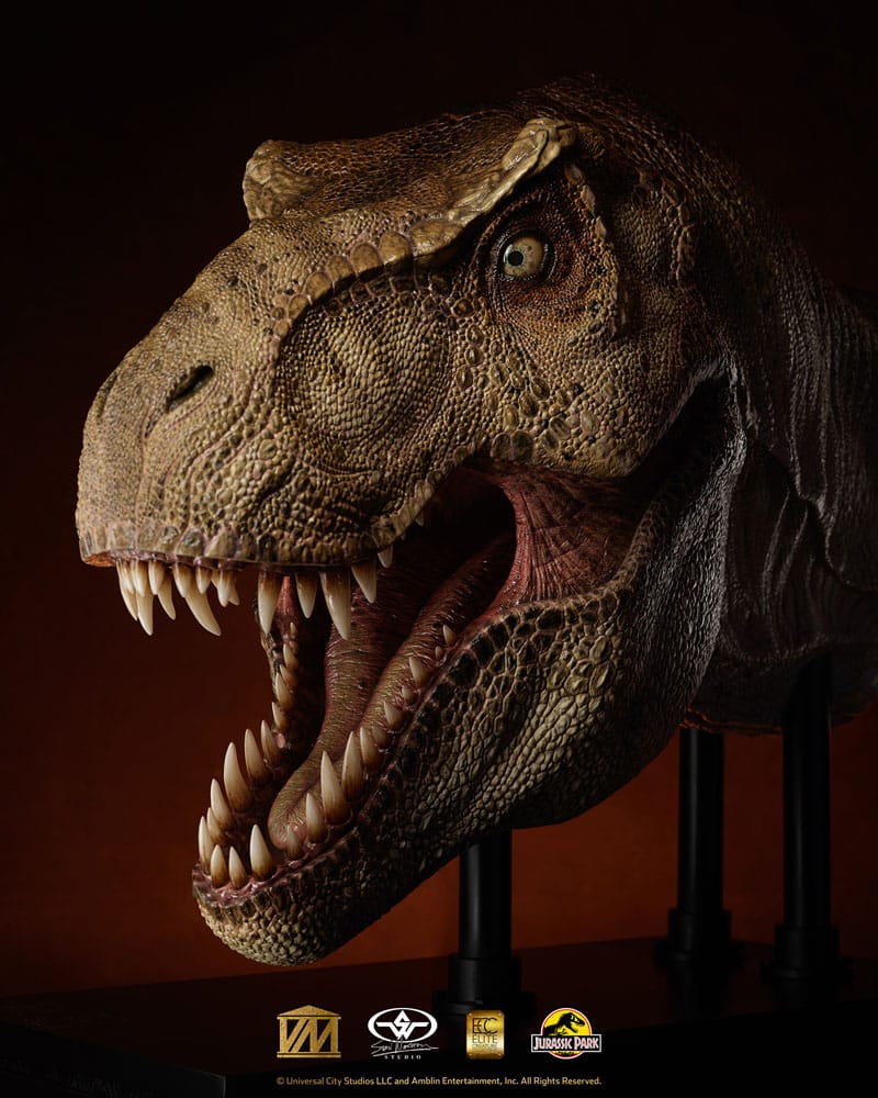 Jurassic Park 1/2 Statue T-Rex Head 105 cm - Preorder - ETA: 25.05.2026