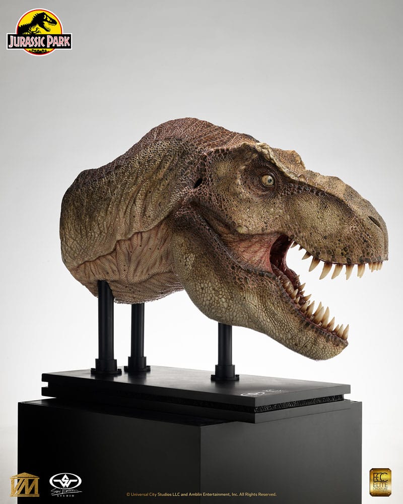 Jurassic Park 1/2 Statue T-Rex Head 105 cm - Preorder - ETA: 25.05.2026
