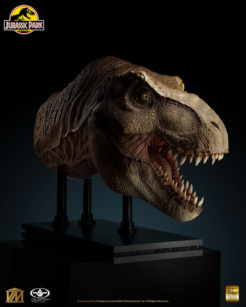 Jurassic Park 1/2 Statue T-Rex Head 105 cm - Preorder - ETA: 25.05.2026