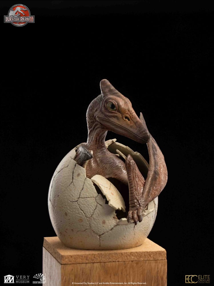 Jurassic Park III ECC Elite Creature Line Statue Hatching Pterosaur 16 cm - Versand: 7 Tage nach Bestellung