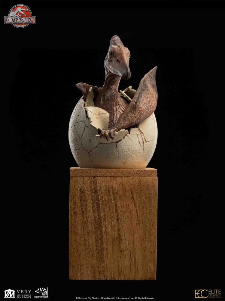Jurassic Park III ECC Elite Creature Line Statue Hatching Pterosaur 16 cm - Versand: 7 Tage nach Bestellung