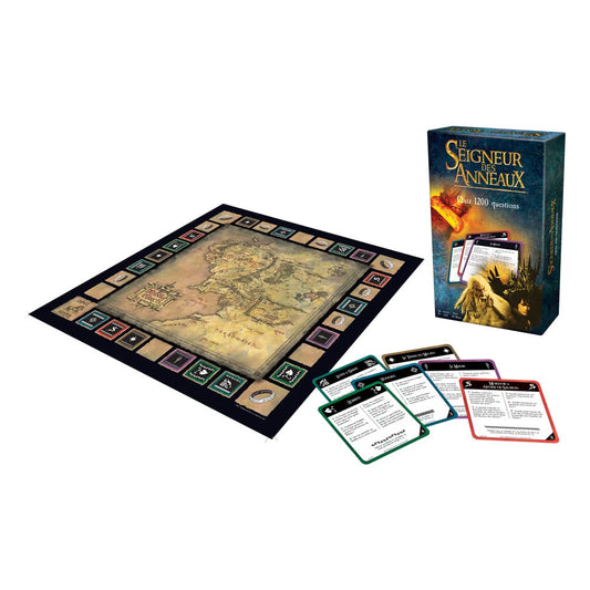 Herr der Ringe Brettspiel Quiz 1200 Questions *Französische Version* - Versand: 5-7 Tage nach Bestellung
