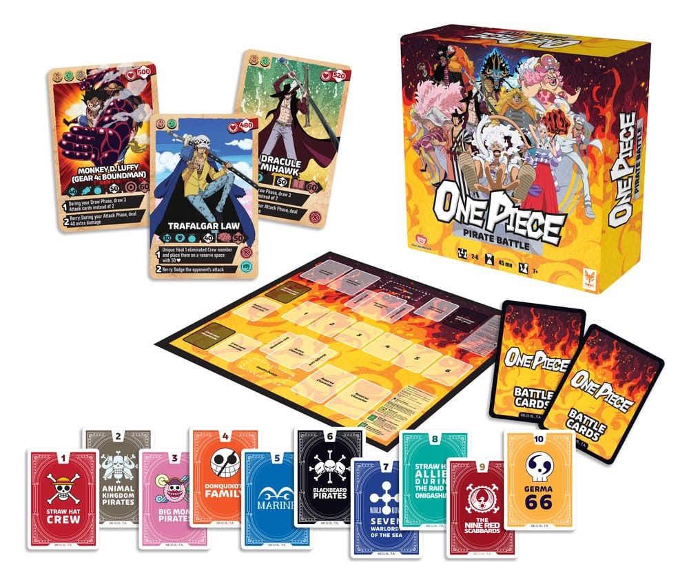 One Piece Brettspiel Pirate Battle *Englische Version* - Preorder - ETA: 25.08.2026