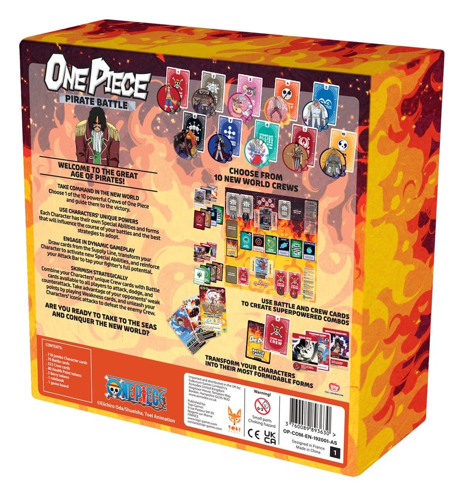 One Piece Brettspiel Pirate Battle *Englische Version* - Preorder - ETA: 25.08.2026
