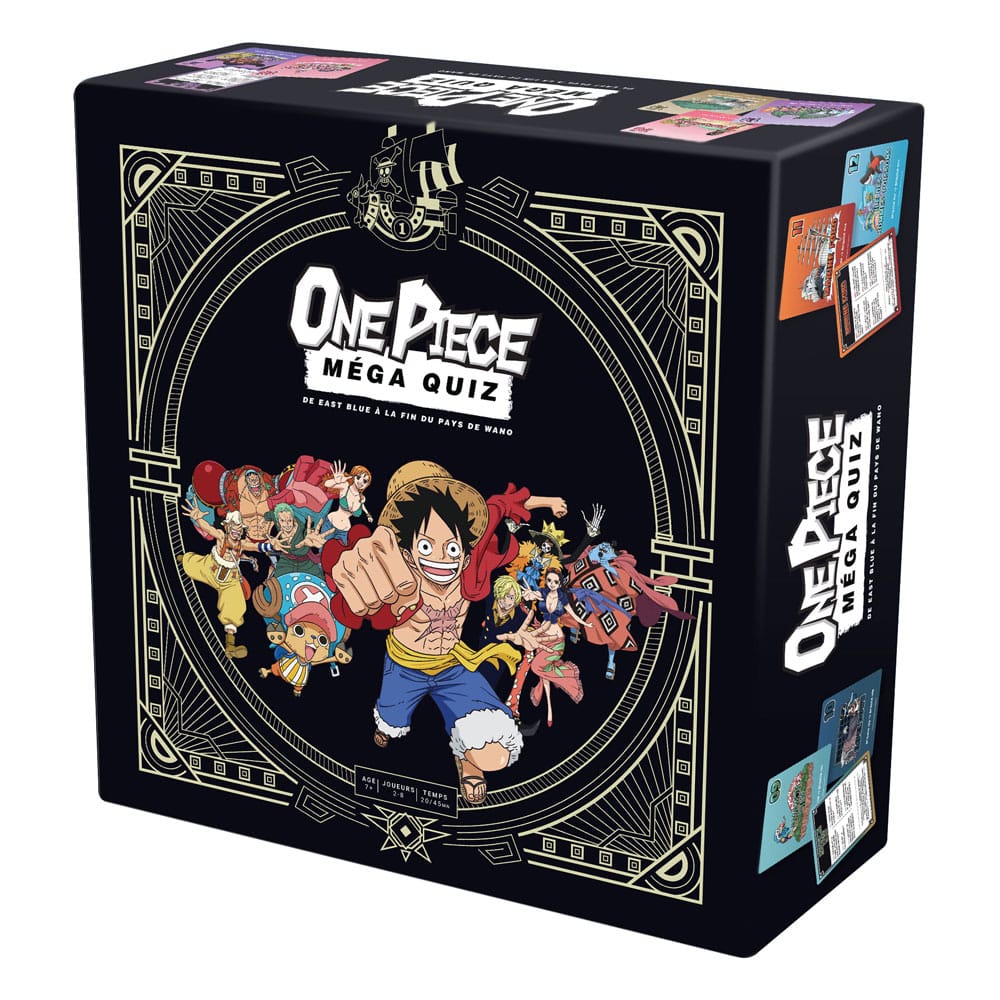 One Piece Kartenspiel Mega Quiz *Französische Version*       - Versand: 5-7 Tage nach Bestellung