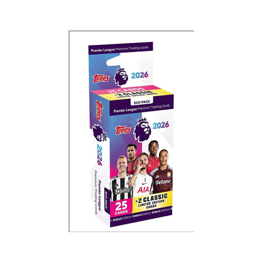 Premier League 2025/26 Trading Cards Eco Pack  - Preorder - ETA: 25.09.2025