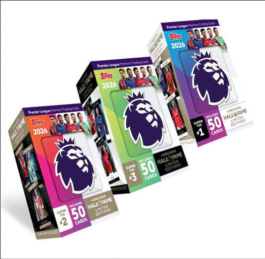 Premier League 2025/26 Trading Cards Super Tin - Preorder - ETA: 25.09.2025