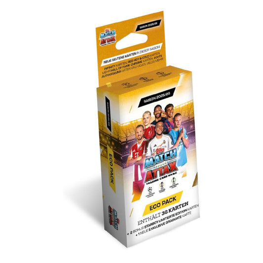 UEFA Champions League Match Attax Trading Cards 2025/26 Eco Pack *Deutsche Version* - Preorder - ETA: 25.09.2025