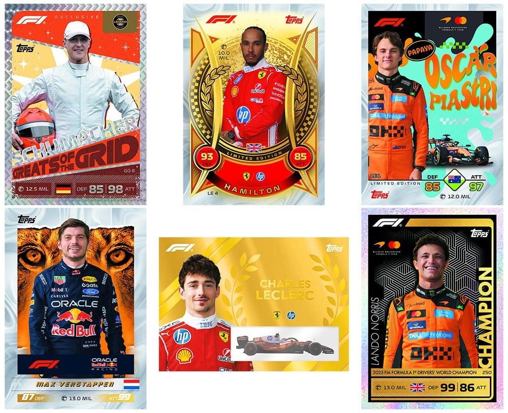 Formel 1 Turbo Attax 2026 Sammelkarten Display (24) - Preorder - ETA: 25.09.2026