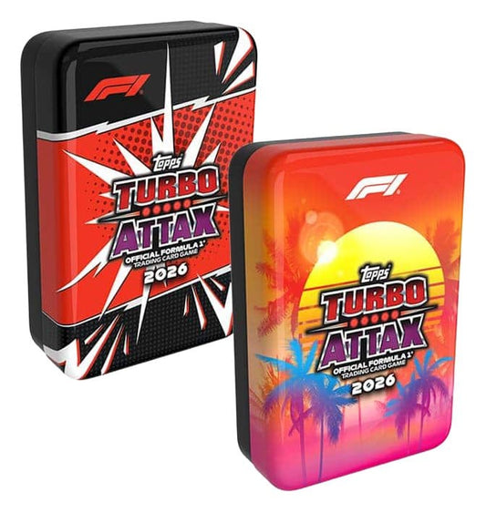 Formel 1 Turbo Attax 2026 Sammelkarten Mega Tin - Preorder - ETA: 25.09.2026