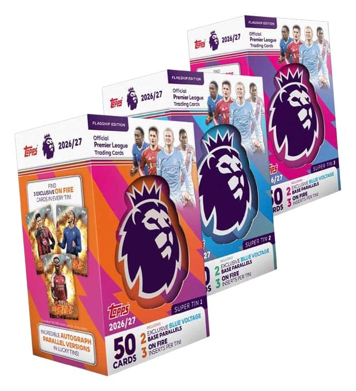 Premier League 2026/2027 Sammelkarten Super Tin - Preorder - ETA: 25.09.2026